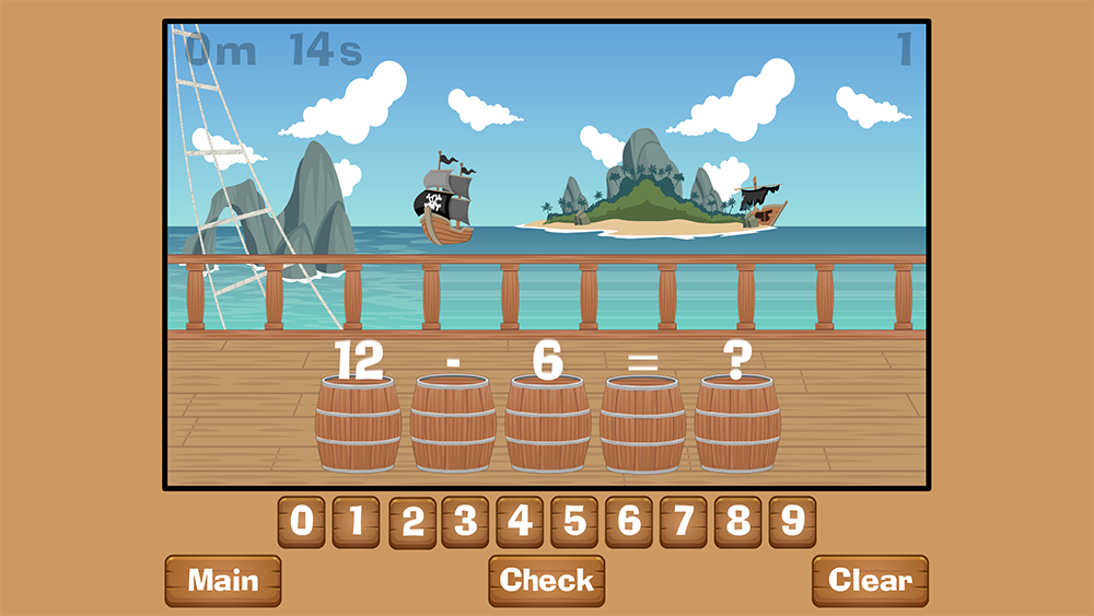 Arrr..ithmetic, Pirate Arithmetic Practice