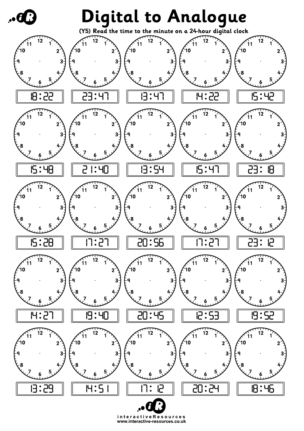 Telling the Time