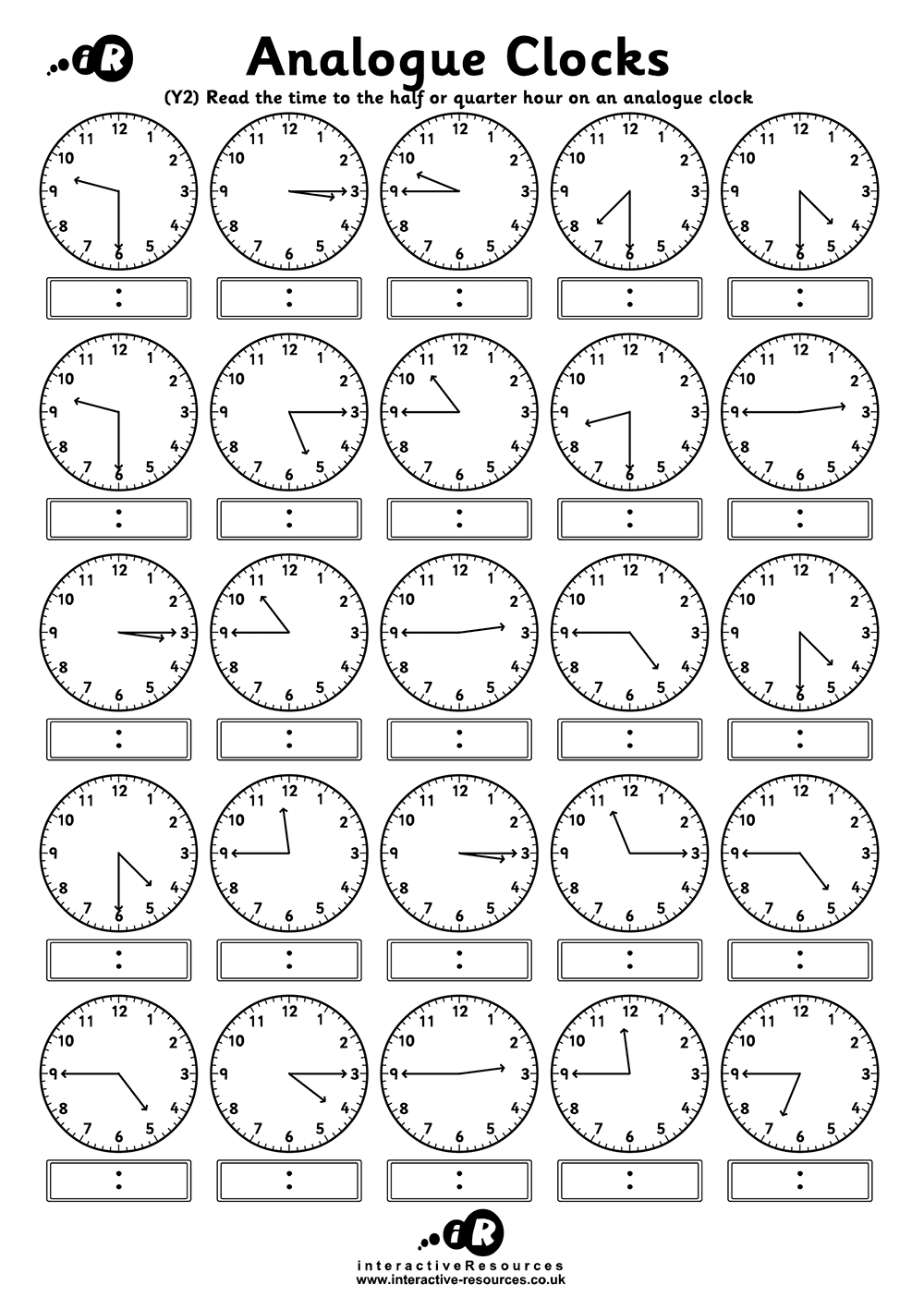 Telling the Time